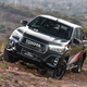 Illustration for article titled The Giant Emblem Grille on the Toyota Hilux GR Sport Is Just the Best